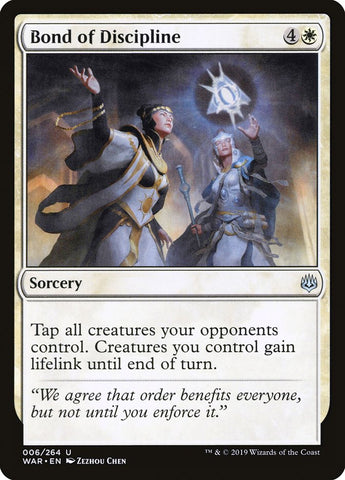 Lien de discipline [La Guerre des Planeswalkers]
