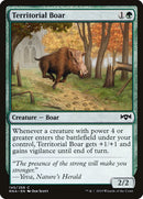 Sanglier territorial [Allégeance de Ravnica]