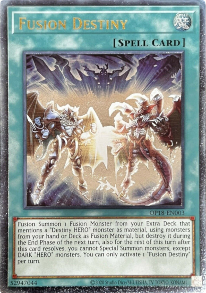 Fusion de la Destinée [OP18-FR003] Ultimate Rare