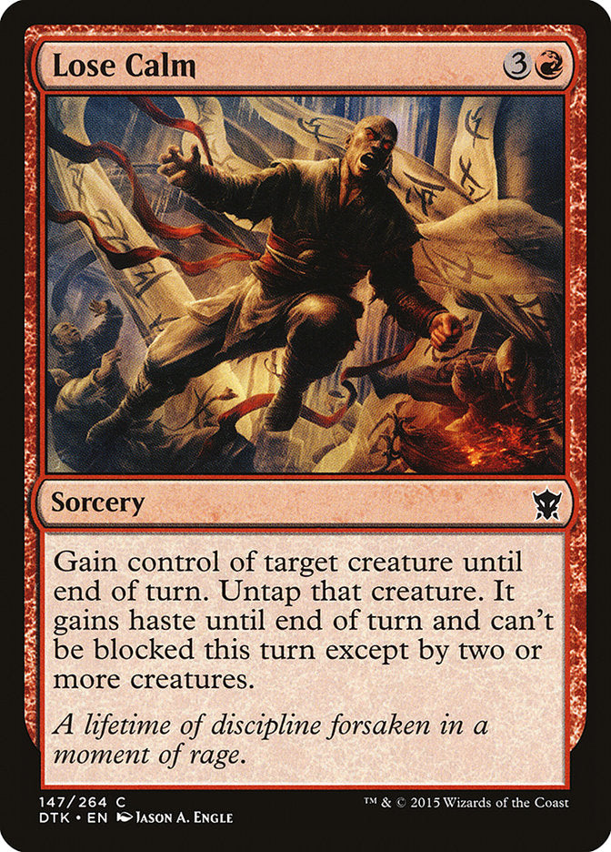Perdre son sang-froid [Dragons de Tarkir]
