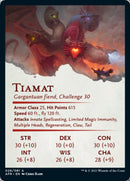 Carte artistique de Tiamat [Donjons & Dragons : Aventures dans les Royaumes Oubliés - Série artistique]