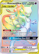 Mewtwo & Mew GX (242/236) [Soleil et Lune : Harmonie des Esprits]