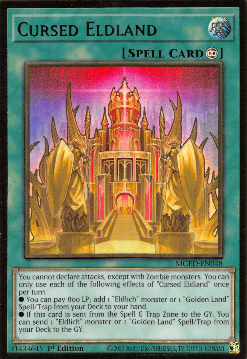 Eldland Maudit [MGED-FR048] Gold Rare