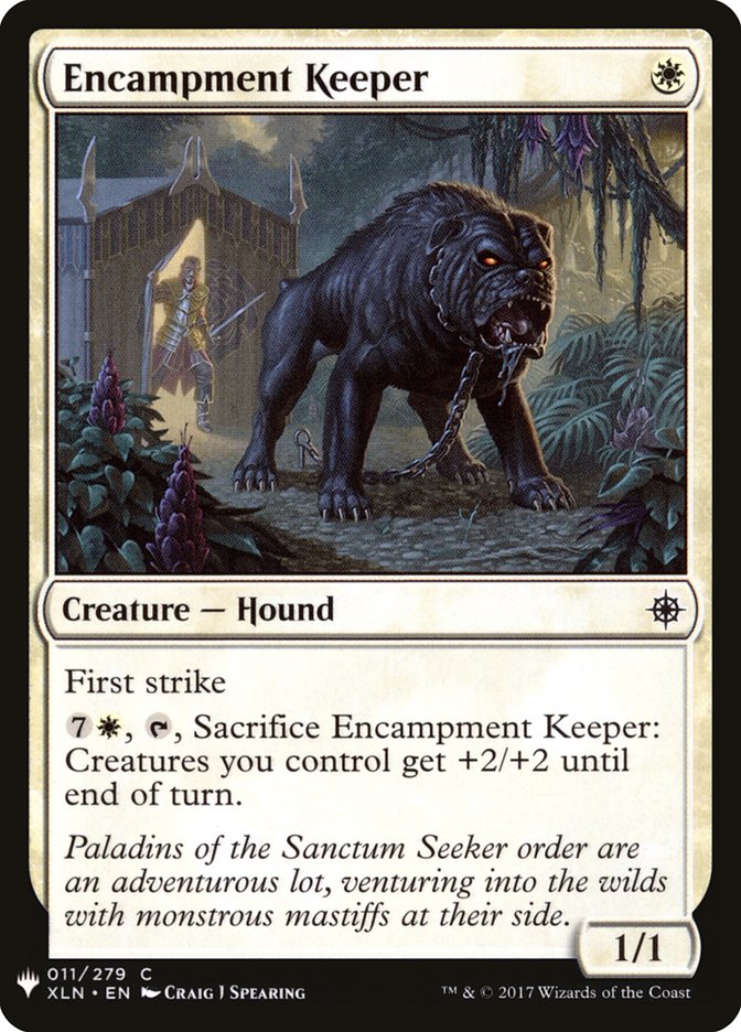 Gardien d'un campement [Mystery Booster]