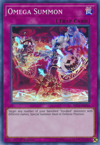 Invocación Omega [SHVA-EN044] Super Rara