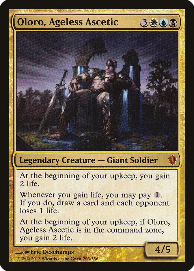 Oloro, l'ascète intemporel [Commander 2013]