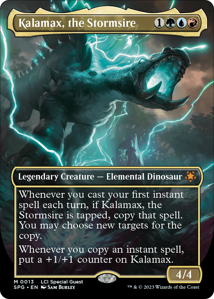 Kalamax, le Cœur-orage (Sans bordure) [Les Cavernes perdues d'Ixalan Invitées spéciaux]