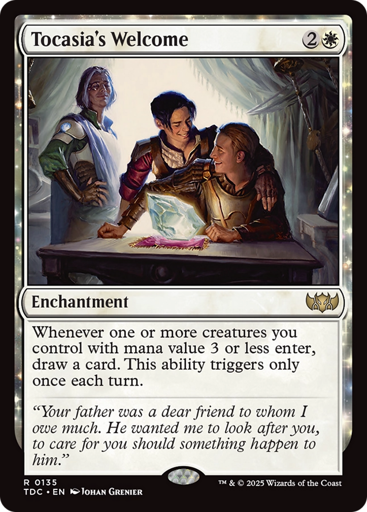 Le Bienvenue de Tocasia [Tarkir : Commandant dragonstempête]
