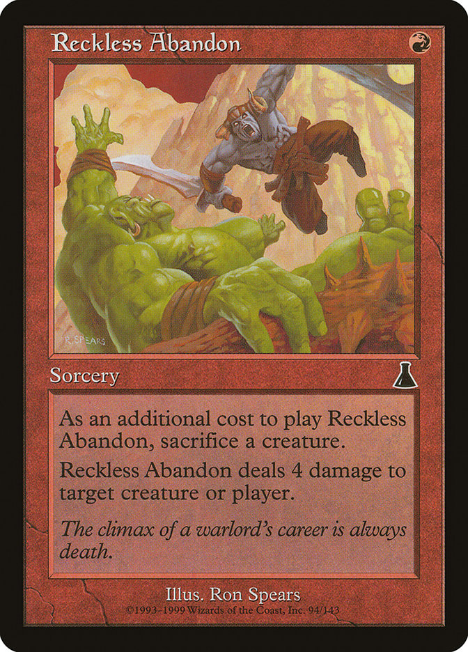 Abandon Impitoyable [Destin d'Urza]