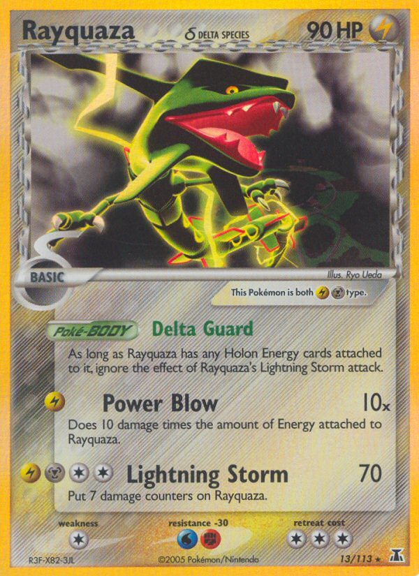 Rayquaza (13/113) (Espèce Delta) [EX: Espèces Delta]