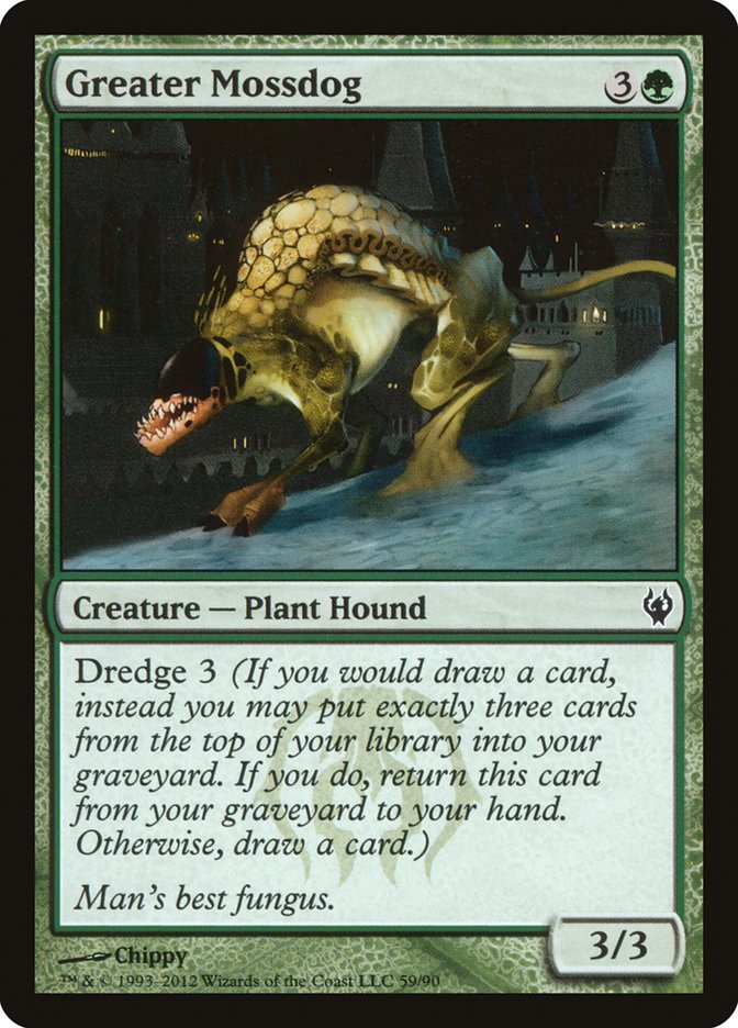 Grand caniche (mossdog) [Duel Decks: Izzet vs. Golgari]