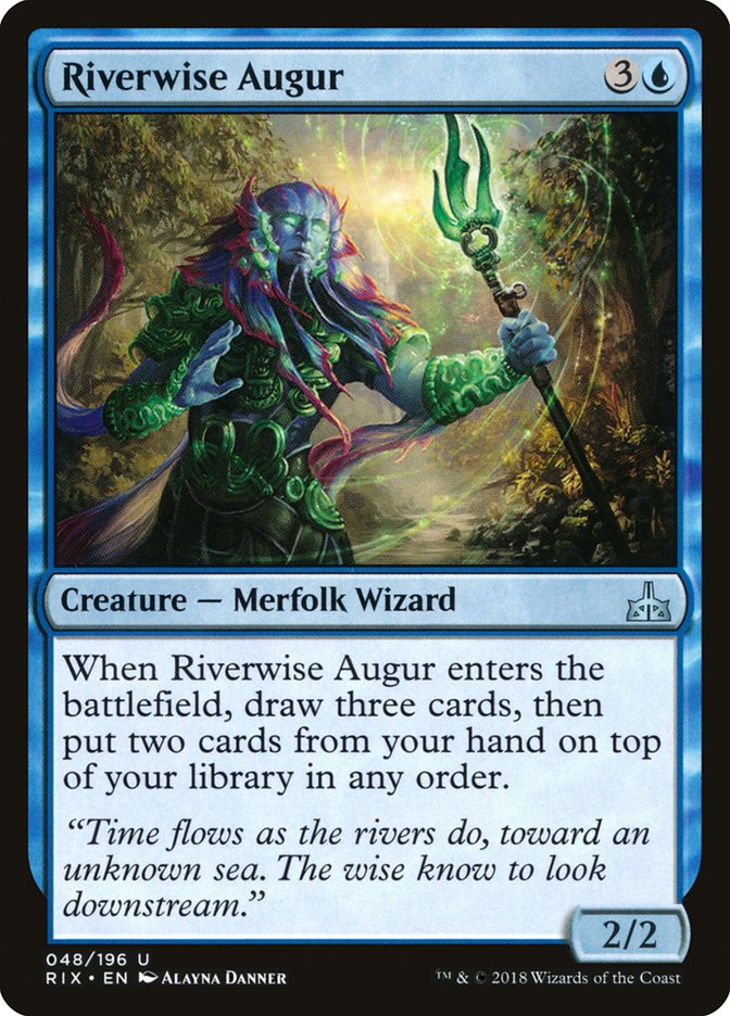 Augure sagace des rivières [Rivals of Ixalan]