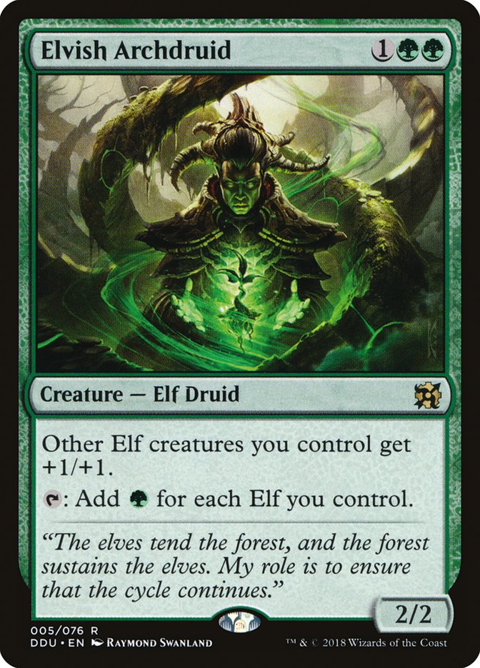 Archidruide elfe [Duel Decks: Elves vs. Inventors]