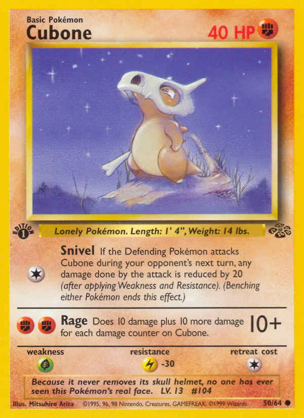 Cubone (50/64) [Jungla 1ª edición]