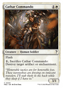 Commando cathare (Bordure blanche) [Mystery Booster 2]