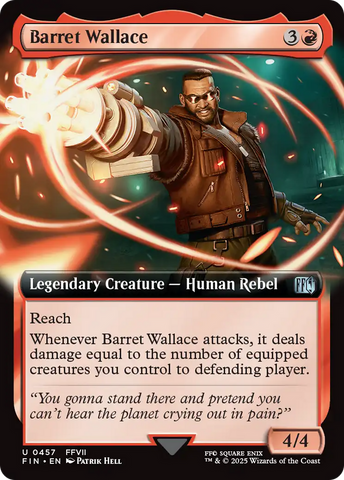 Barret Wallace (Arte extendido) [FINAL FANTASY]
