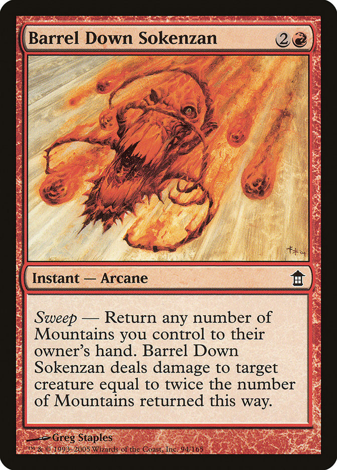 Dévaler Sokenzan [Sauveurs de Kamigawa]
