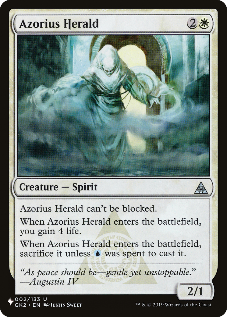 Heraldo Azorio [The List]