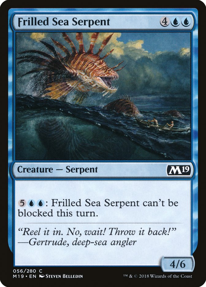 Serpiente Marina con Volantes [Colección básica 2019]
