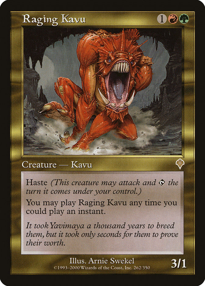 Kavu déchaîné [Invasion]