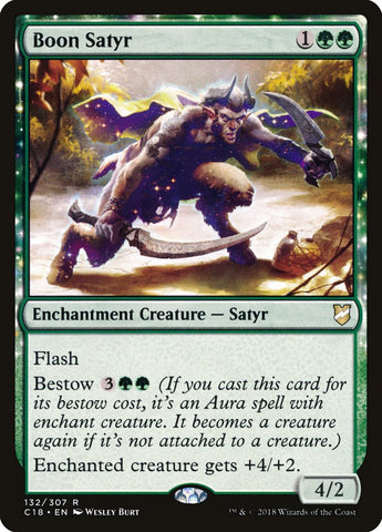 Satyre de bienfaits [Commander 2018]