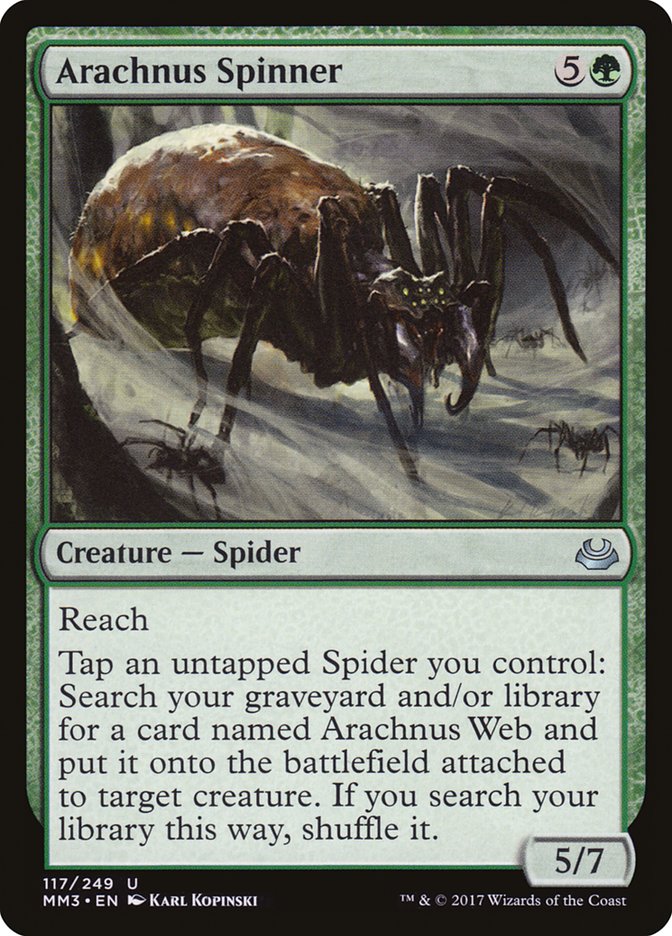 Arácnido hilandero [Modern Masters 2017]