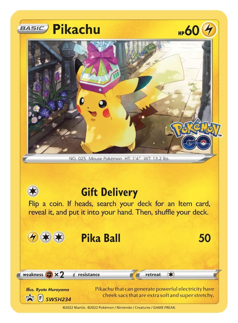 Pikachu (SWSH234) [Espada y Escudo: Promociones de Estrellas Negras]