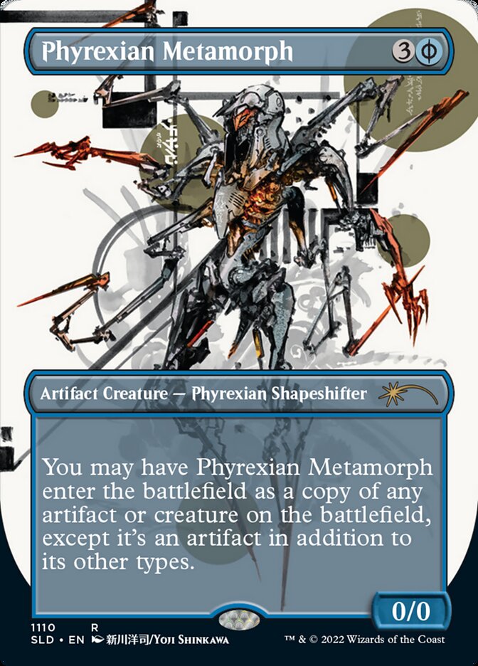 Métamorphe phyrexian (Sans bordure) [Série spéciale Secret Lair]