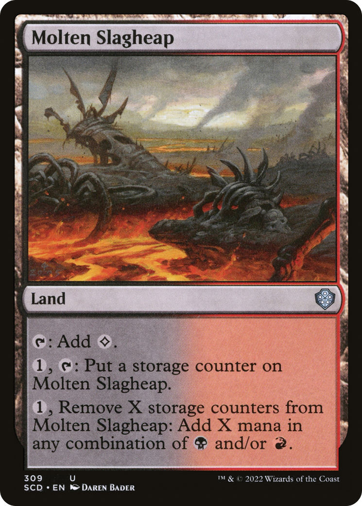 Scories Enfusionnées [Starter Commander Decks]