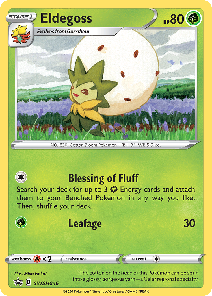 Eldegoss (SWSH046) [Espada y Escudo: Black Star Promos]