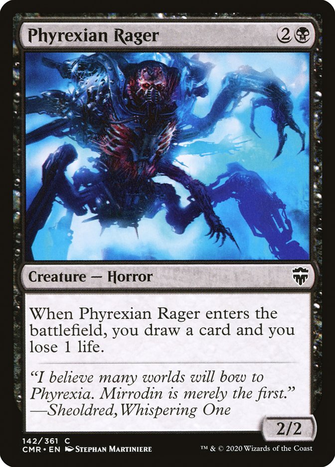 Rageur phyrexian [Commander Legends]