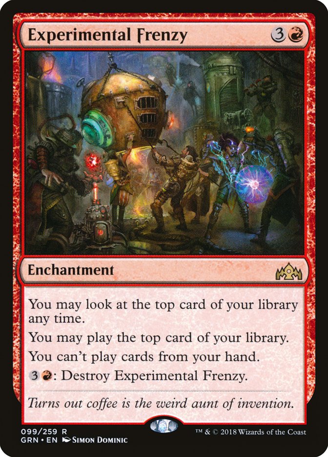 Frénésie expérimentale [Guilds of Ravnica]