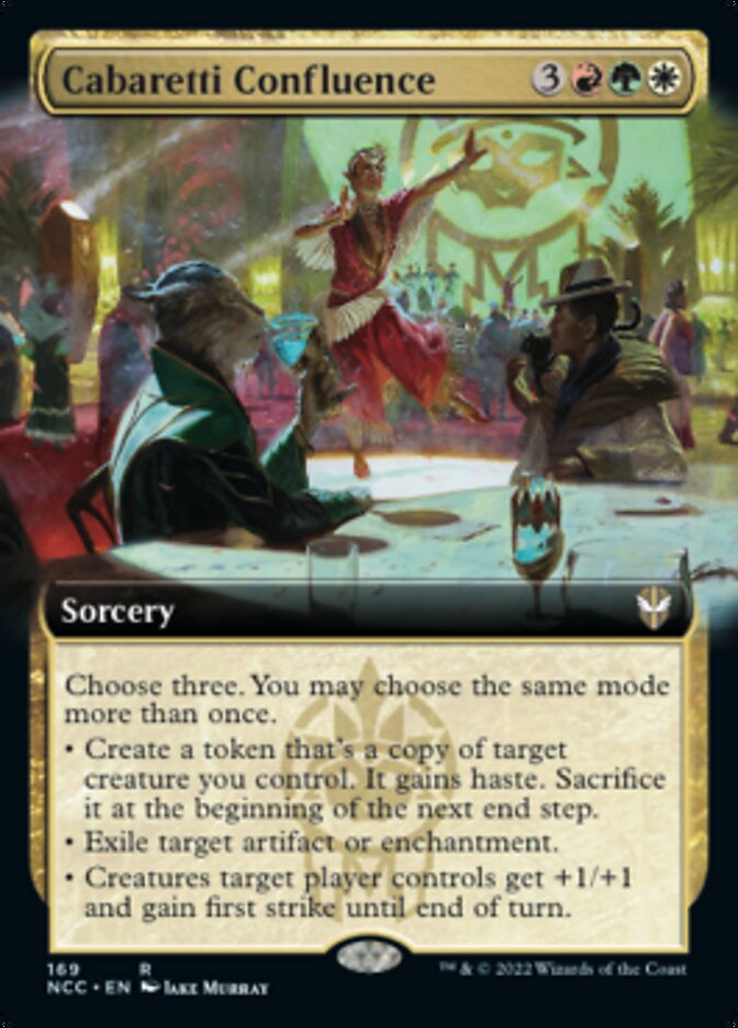 Confluence cabaretti (Illustration étendue) [Commander de la Nouvelle Capenna]