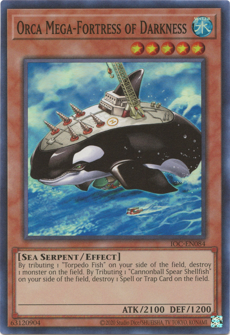 Orca Mega-Fortaleza de la Oscuridad (25 Aniversario) [IOC-EN084] Súper Rara
