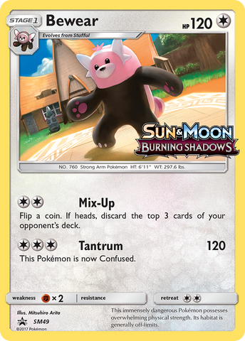 Bewear (SM49) [Sol y Luna: Promociones de Estrella Negra]
