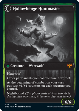 Garde d'Avabruck // Chasseur de Souterre-geôle [Innistrad: Double Feature]