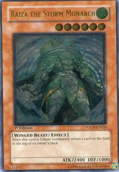 Raiza the Storm Monarch [FOTB-FR026] Ultimate Rare