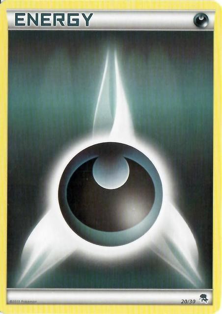 Énergie Obscurité (20/30) [Noir & Blanc : Kit du Dresseur - Zoroark]