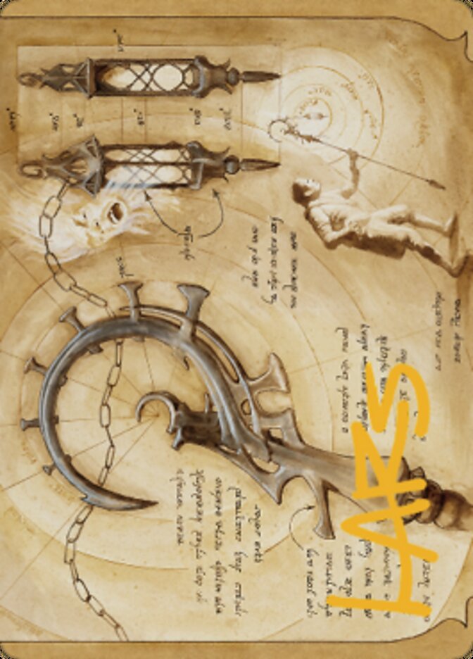 Lanterne Guide-Âme Carte artistique (Signature estampée or) [Série artistique La Guerre Fratricide]