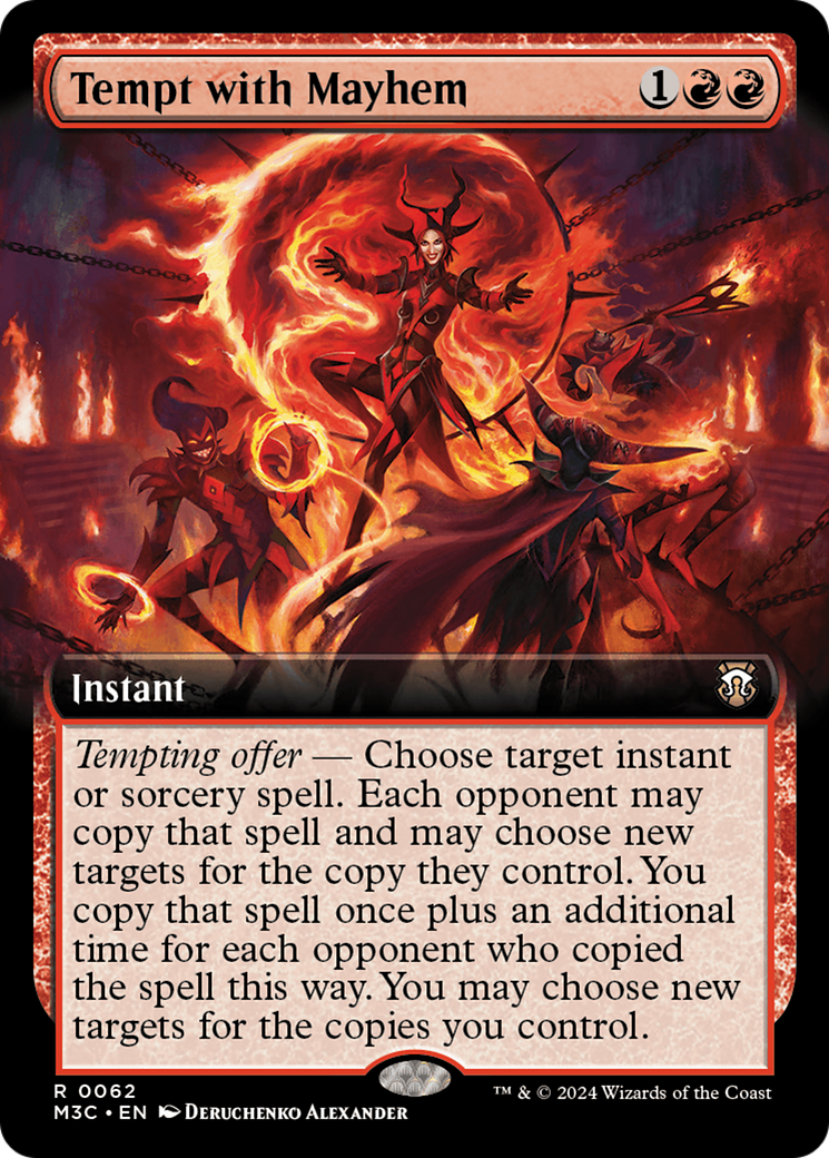 Tenter le chaos (Extended Art) [Modern Horizons 3 Commander]