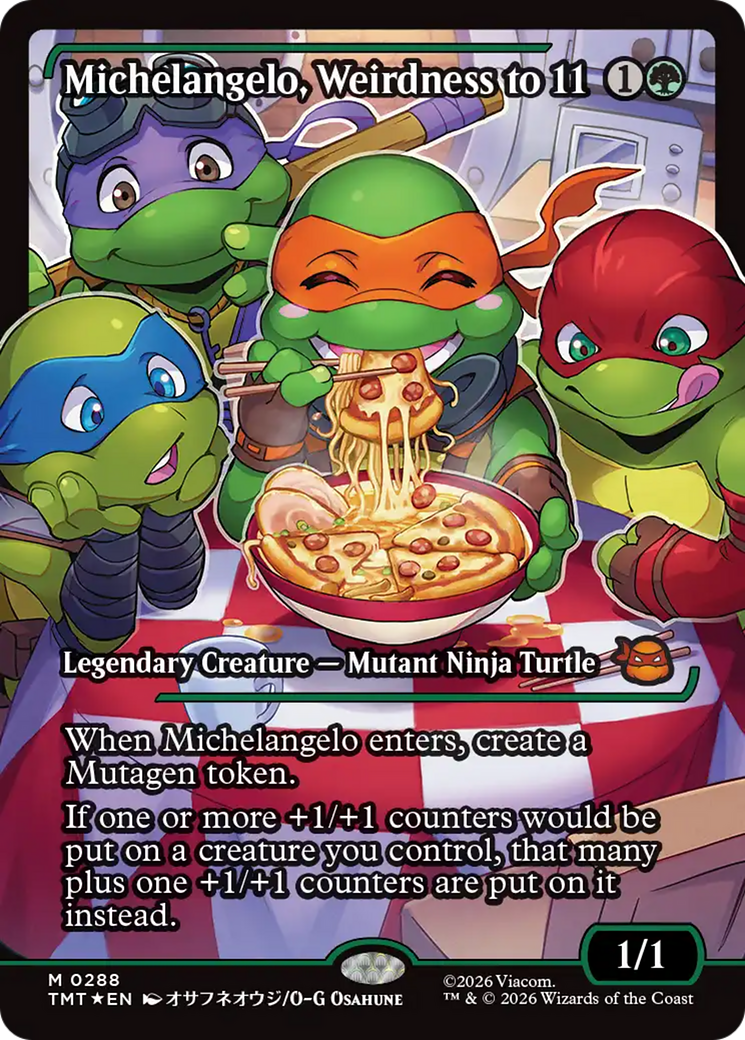 Michelangelo, "Rarito" al 11 (Escaparate) [Las Tortugas Ninja]