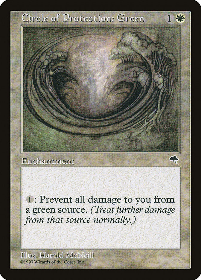 Cercle de protection : Vert [Tempête]