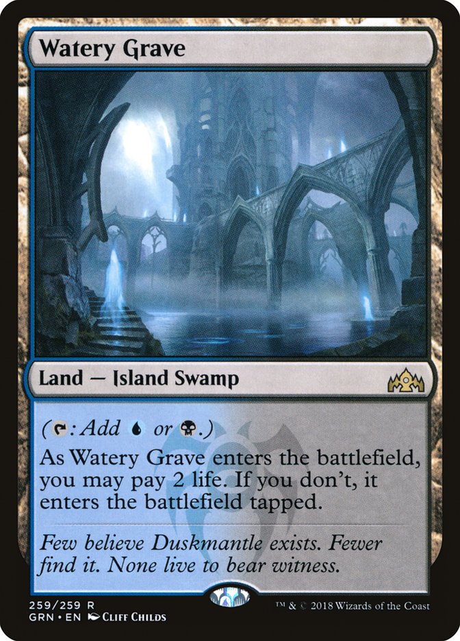 Tombe aqueuse [Guilds of Ravnica]