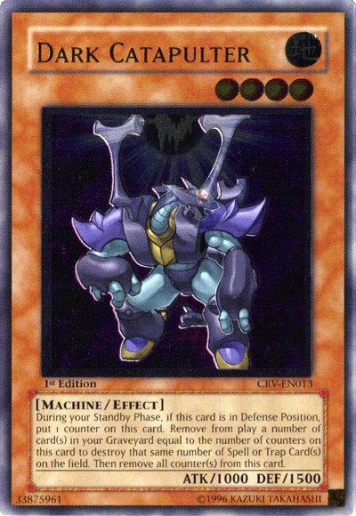 Catapultador Oscuro [CRV-EN013] Rara Definitiva