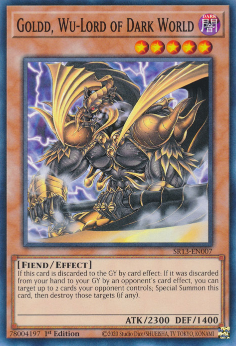 Goldd, Señor Supremo del Mundo Oscuro [SR13-SP007] Común