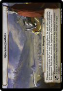 Contreforts de Kharasha [Commander Marche des Machines]