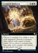 Rayonnement sculpté (Art étendu) [Commander Legends : Battle for Baldur's Gate]
