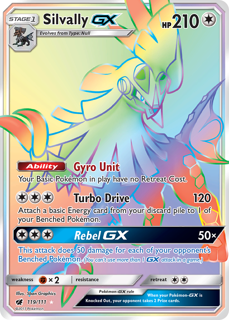 Silvalli GX (119/111) [Soleil et Lune : Invasion Carmin]