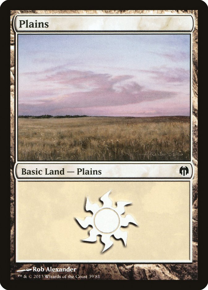 Plaine (39) [Duel Decks: Heroes vs. Monsters]