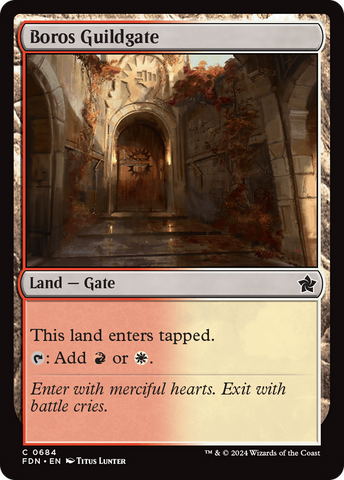Guilde de Boros [Fondations]